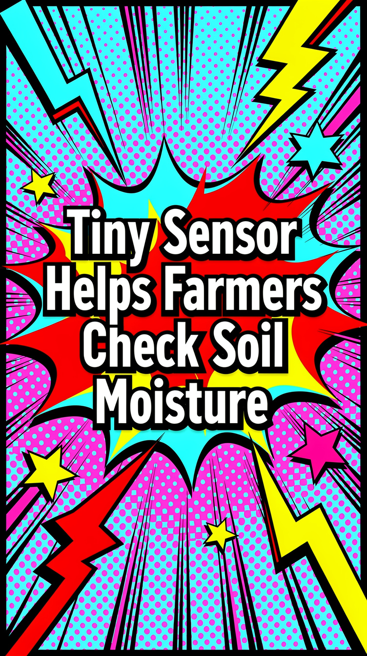 A tiny chip helps farmers measure thirsty soil