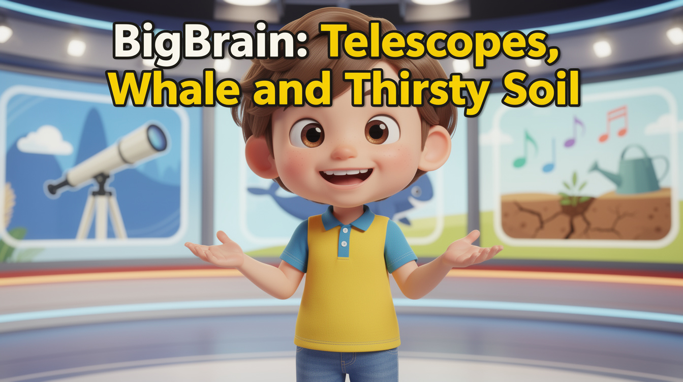 BigBrain: Telescopes, Whale Songs, and Thirsty Soil