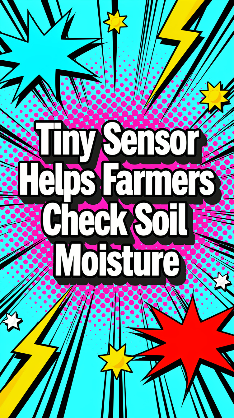 A tiny chip helps farmers measure thirsty soil