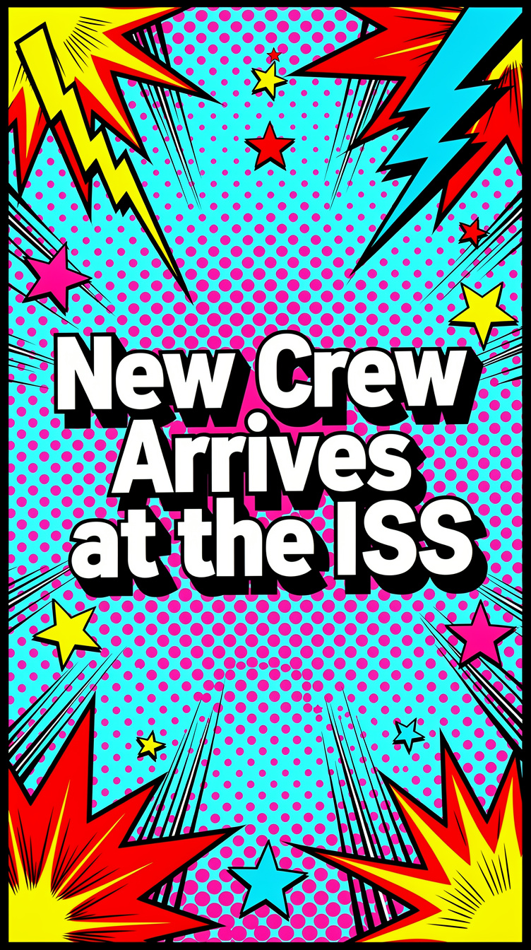 A New Crew Arrives at the Space Station