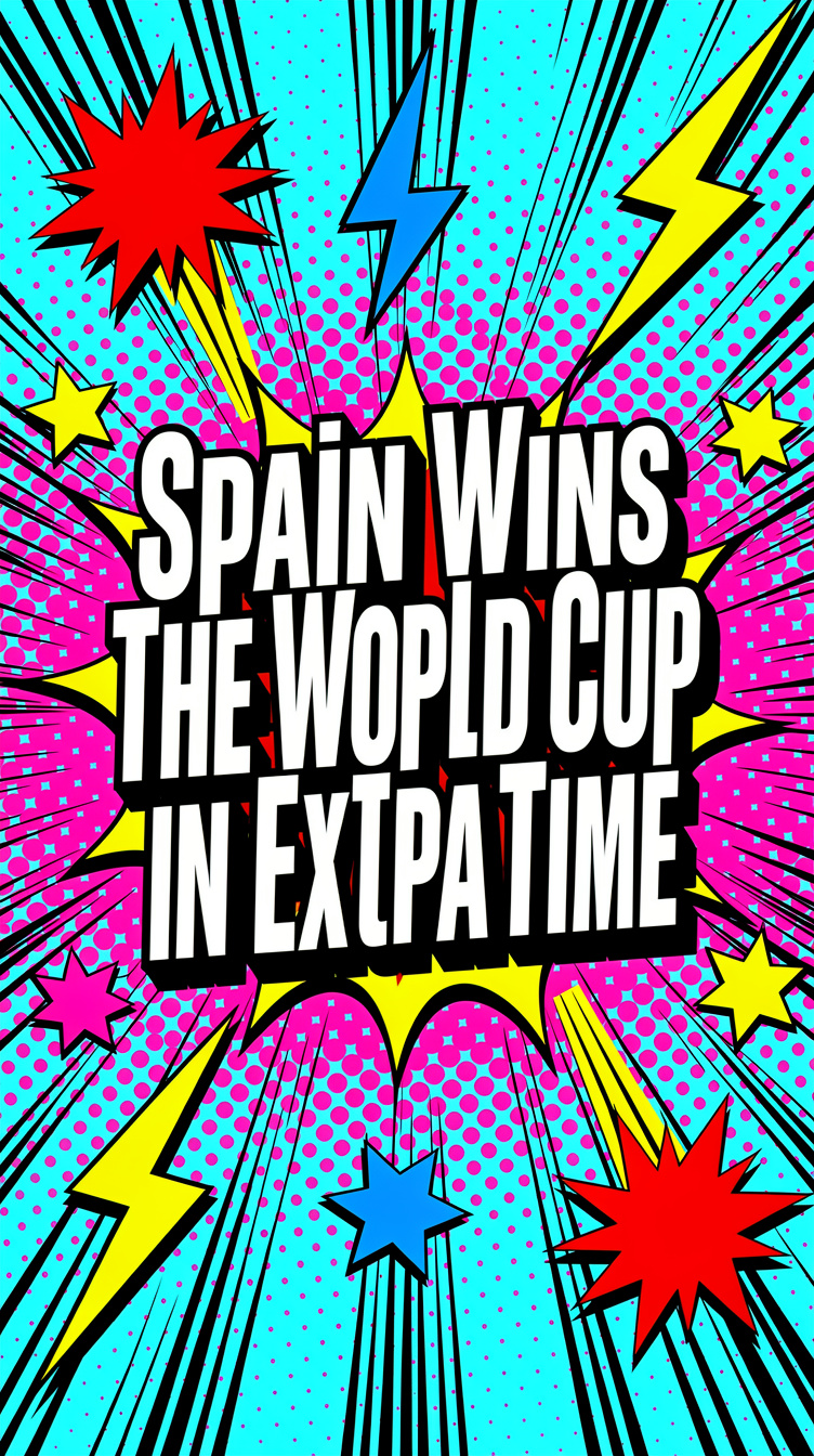 Spain Wins the 2026 World Cup in Extra Time