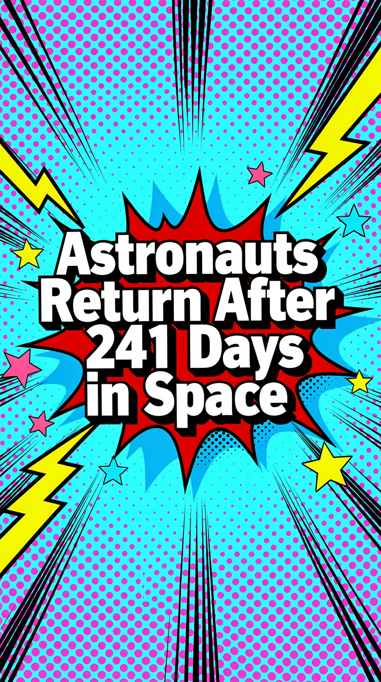 Astronauts Come Home After 241 Days in Space