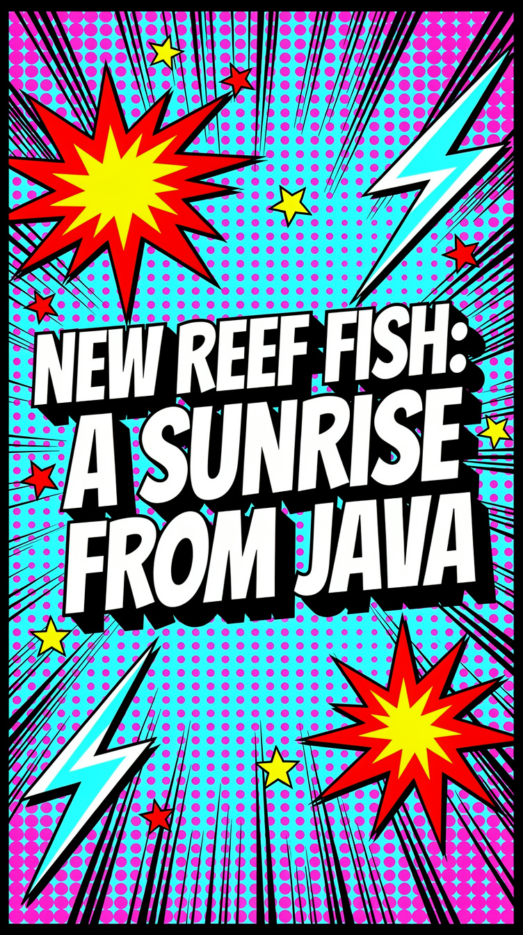 A Bright New Reef Fish Is Named for Java’s Sunrise