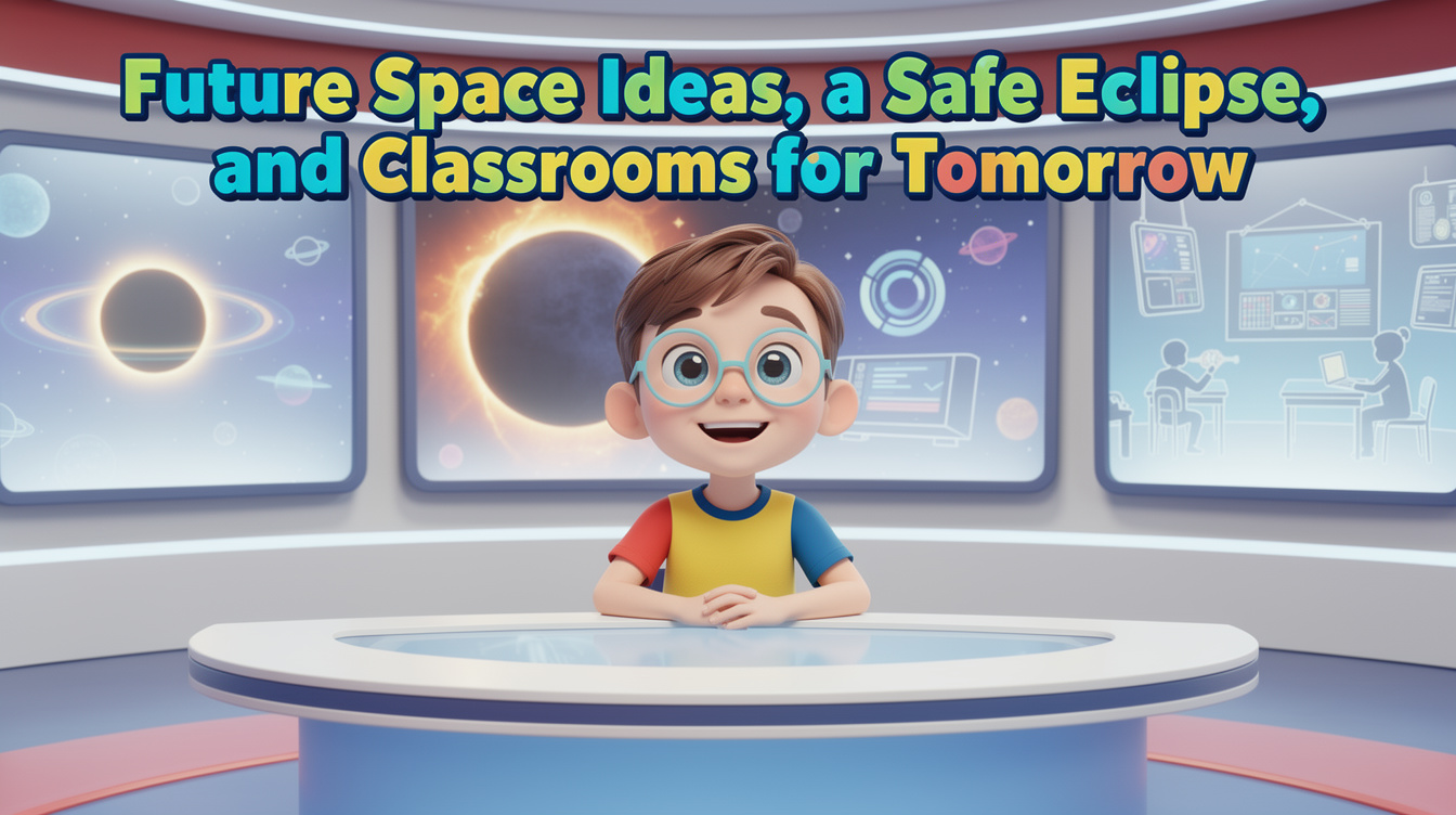 Future Space Ideas, a Safe Eclipse, and Classrooms for Tomorrow