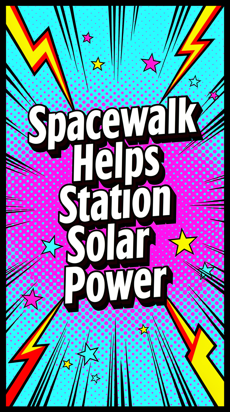 Astronauts Complete a Spacewalk to Help Space Station Solar Power