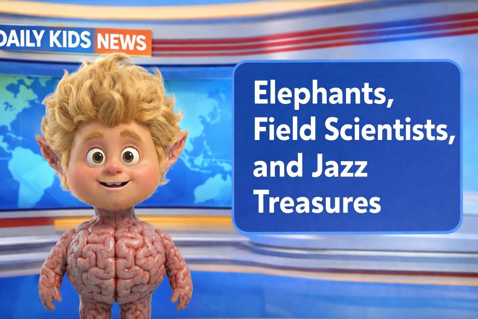Elephants, Field Scientists, and Jazz Treasures