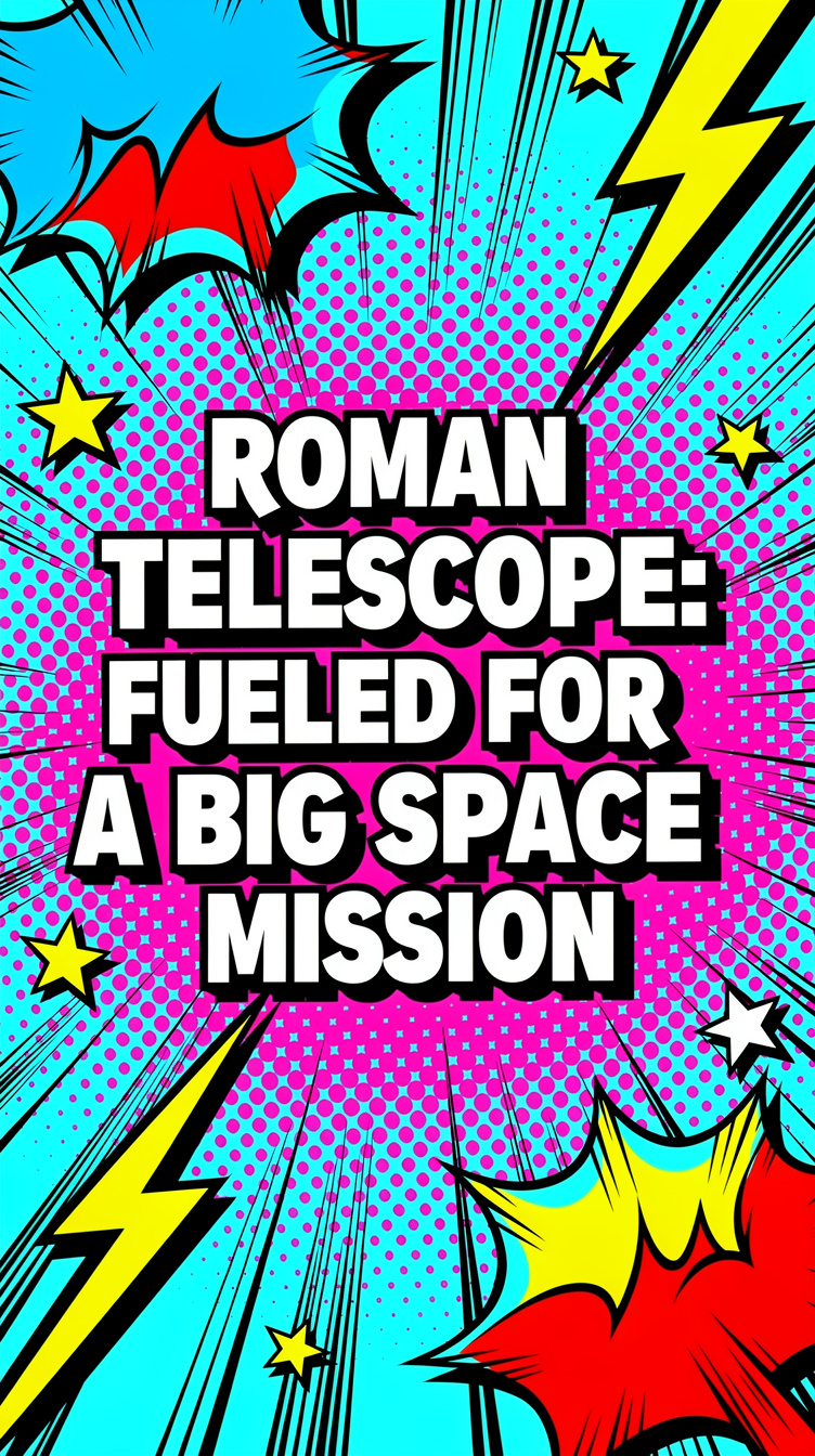 Roman Space Telescope Gets Fueled for Launch