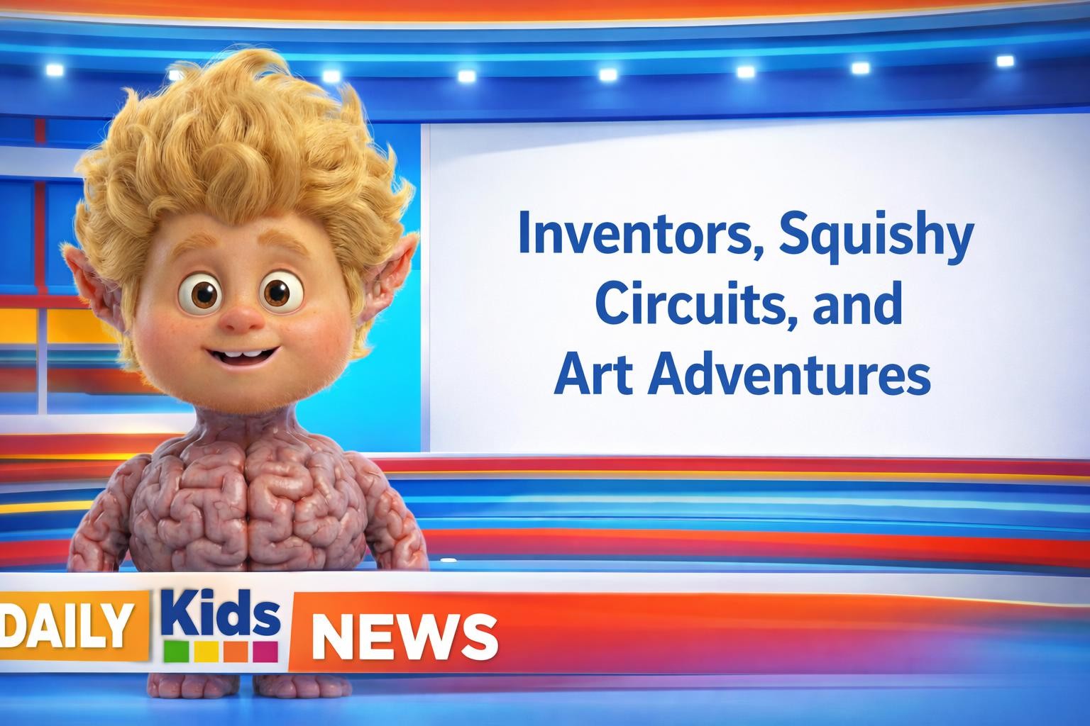 Inventors, Squishy Circuits, and Art Adventures