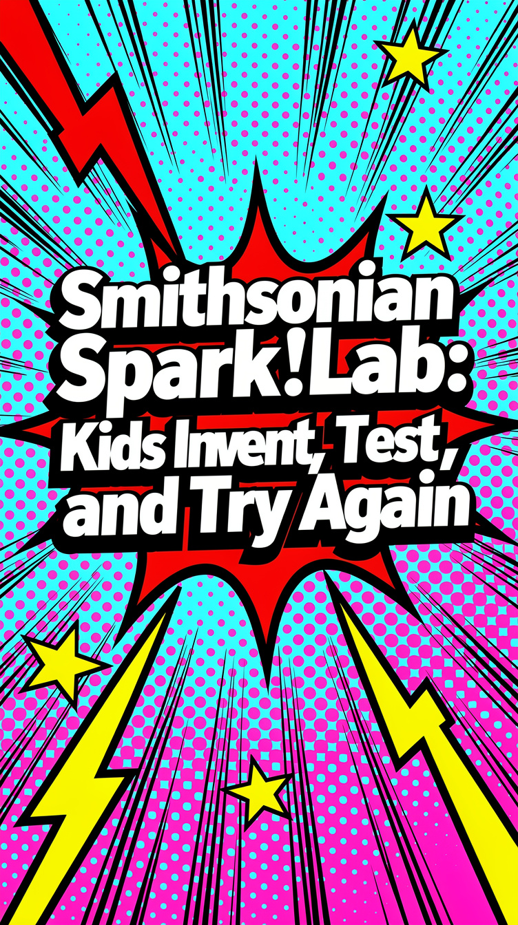 Kids Become Inventors at Smithsonian Spark!Lab