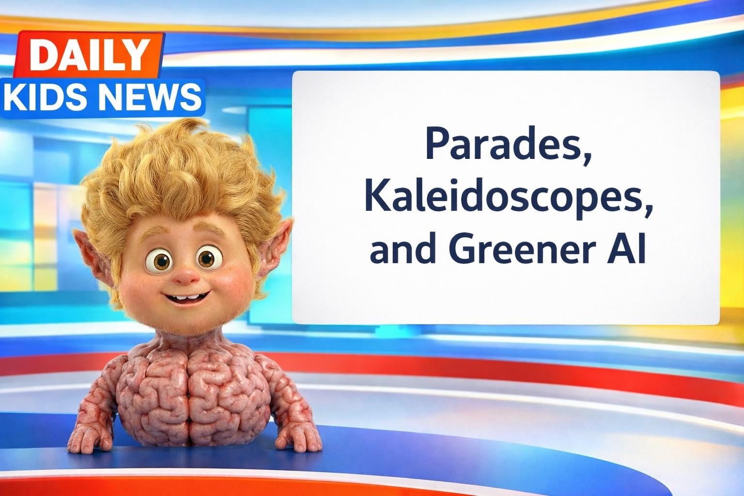 Parades, Kaleidoscopes, and Greener AI