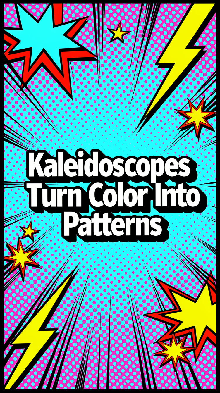 Kids Explore Color With Kaleidoscopes at The Rockwell Museum