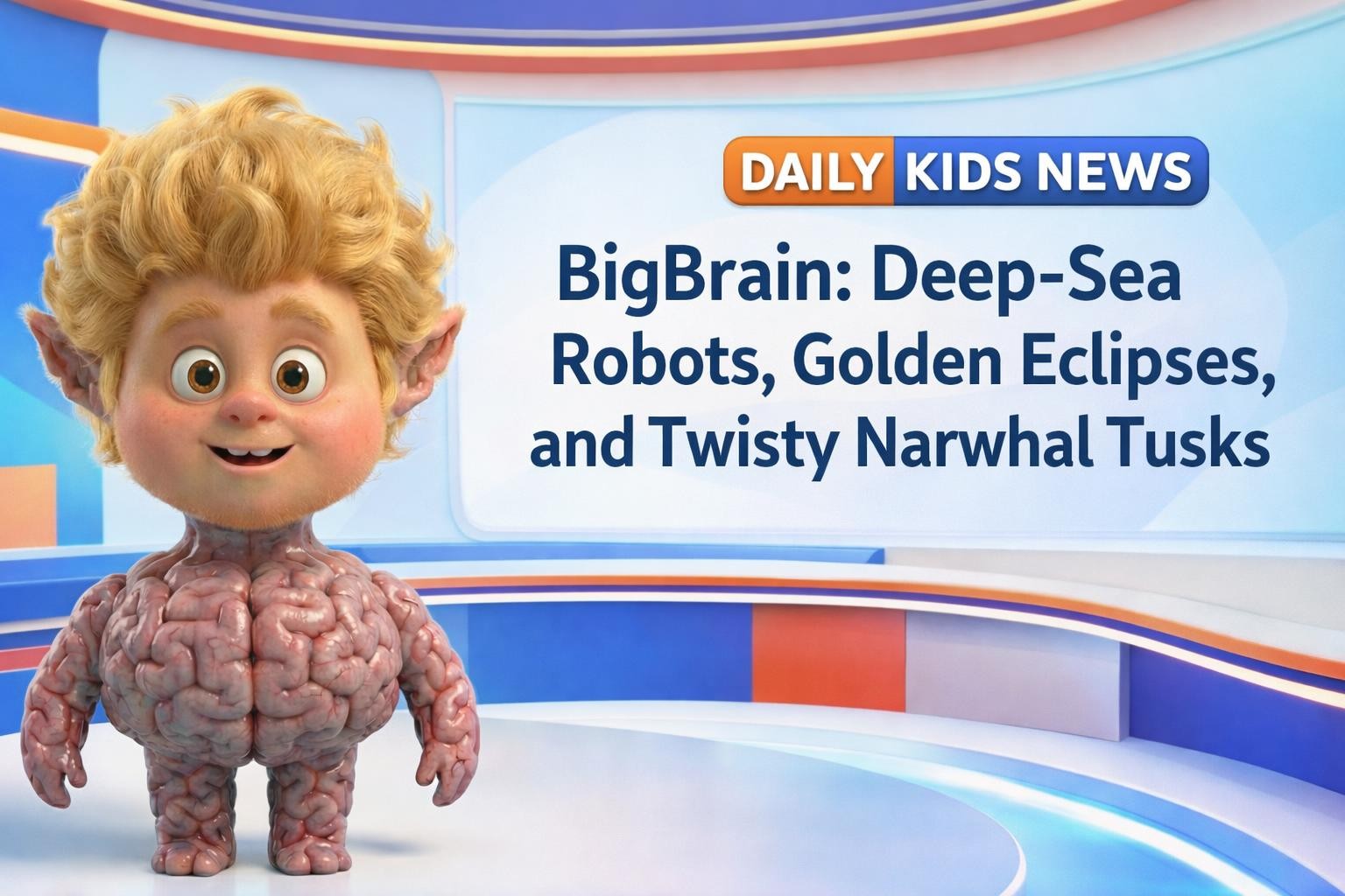 BigBrain: Deep-Sea Robots, Golden Eclipses, and Twisty Narwhal Tusks