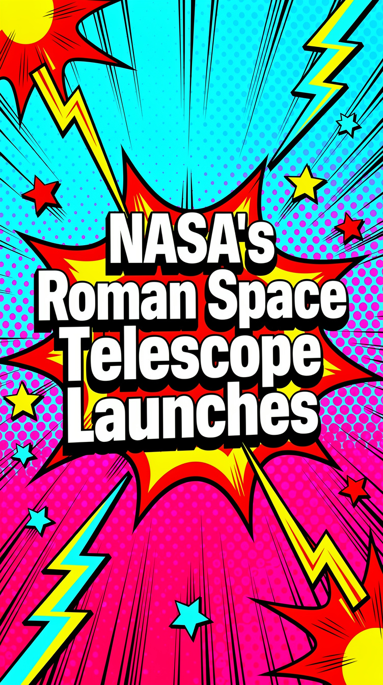 Roman Space Telescope Blasts Off to Map the Universe