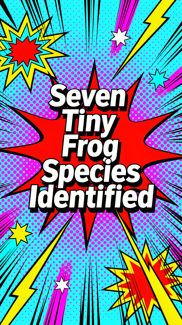 Seven Hidden Frog Species Found in Madagascar