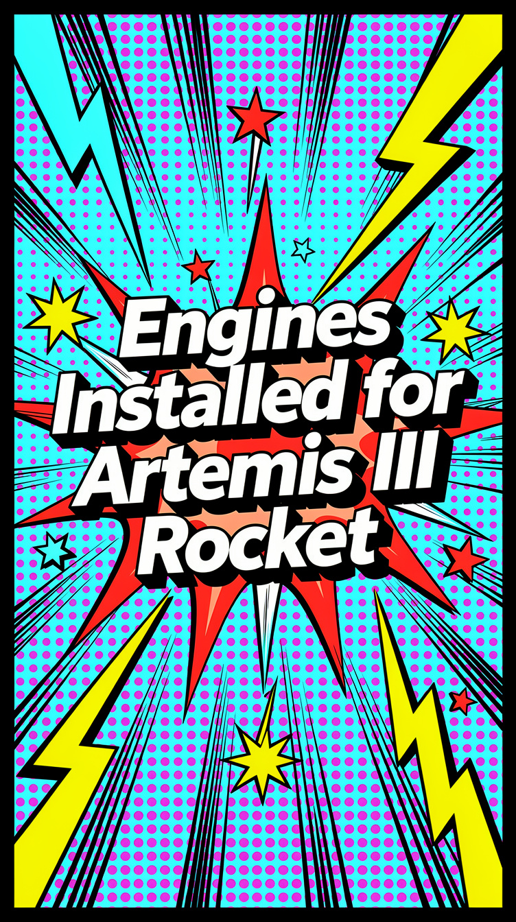 Rocket Engines Move Into Place for Artemis III