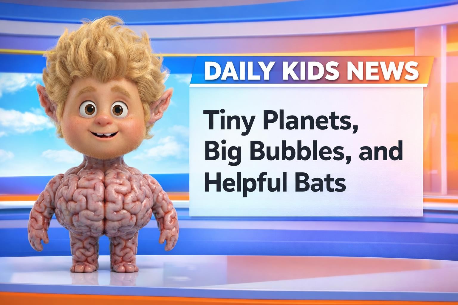 Tiny Planets, Big Bubbles, and Helpful Bats