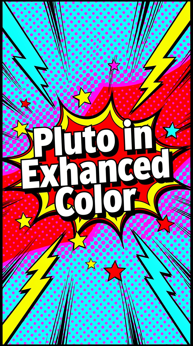 Pluto Shows Off Its Hidden Colors