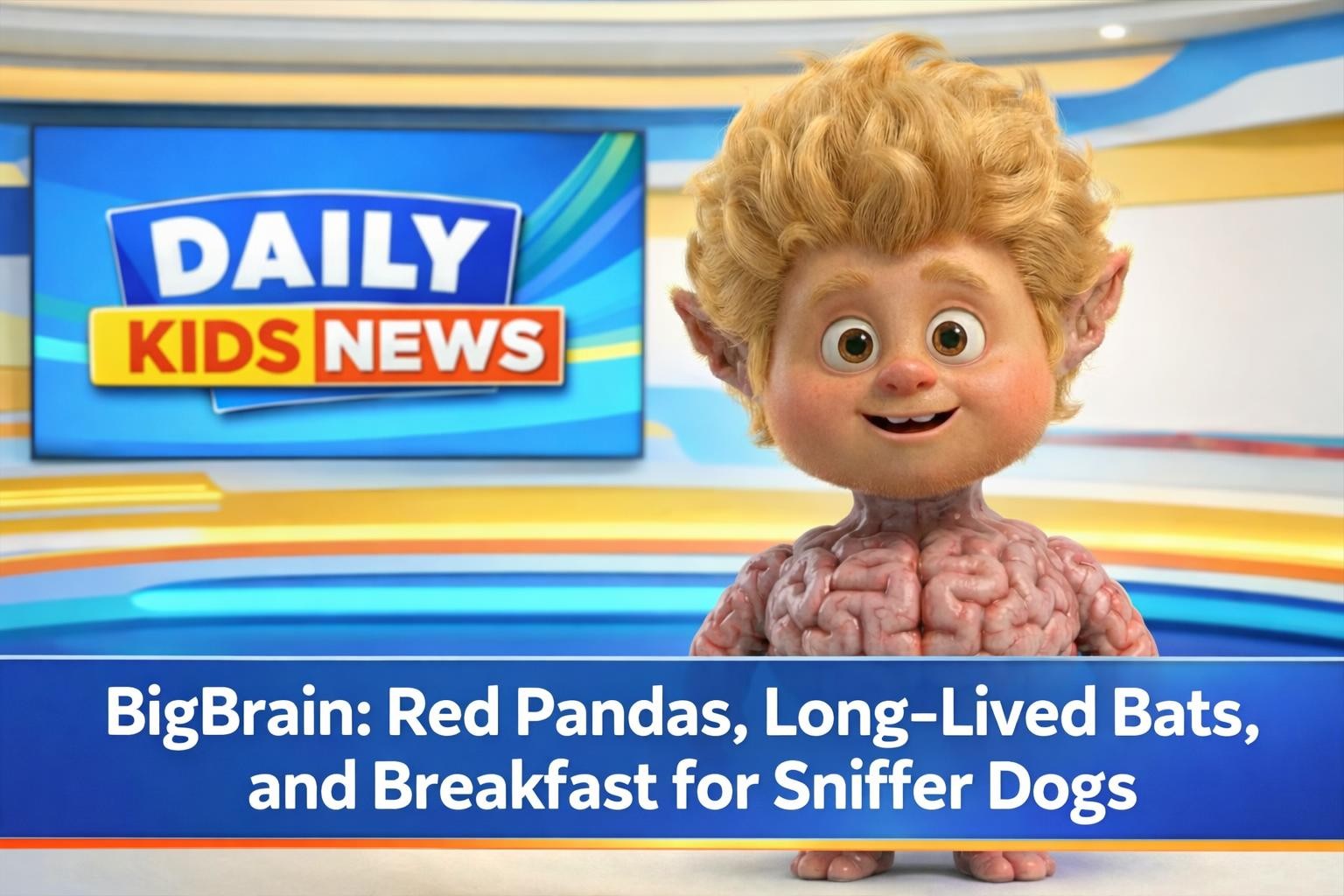 BigBrain: Red Pandas, Long-Lived Bats, and Breakfast for Sniffer Dogs