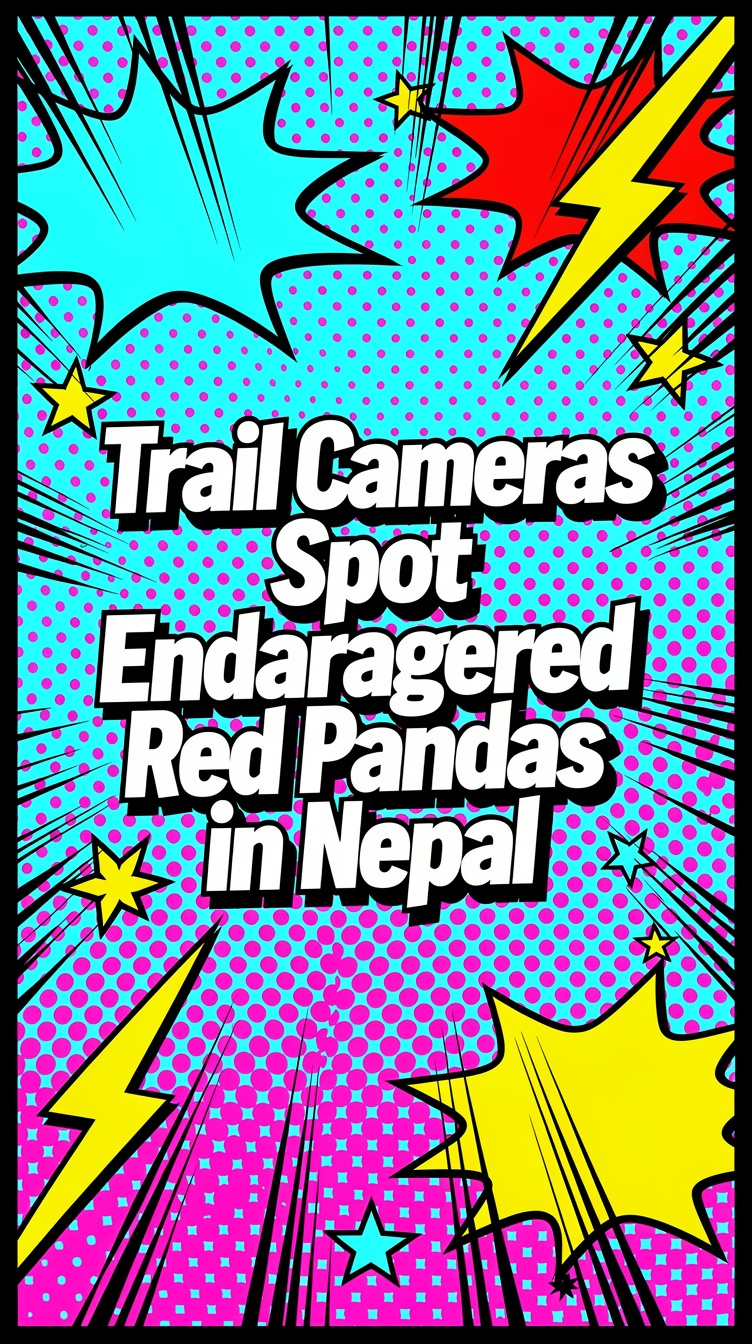 Trail Cameras Spot Endangered Red Pandas in Nepal