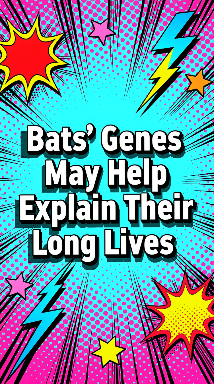 Bats’ Genes May Help Explain Their Super-Long Lives