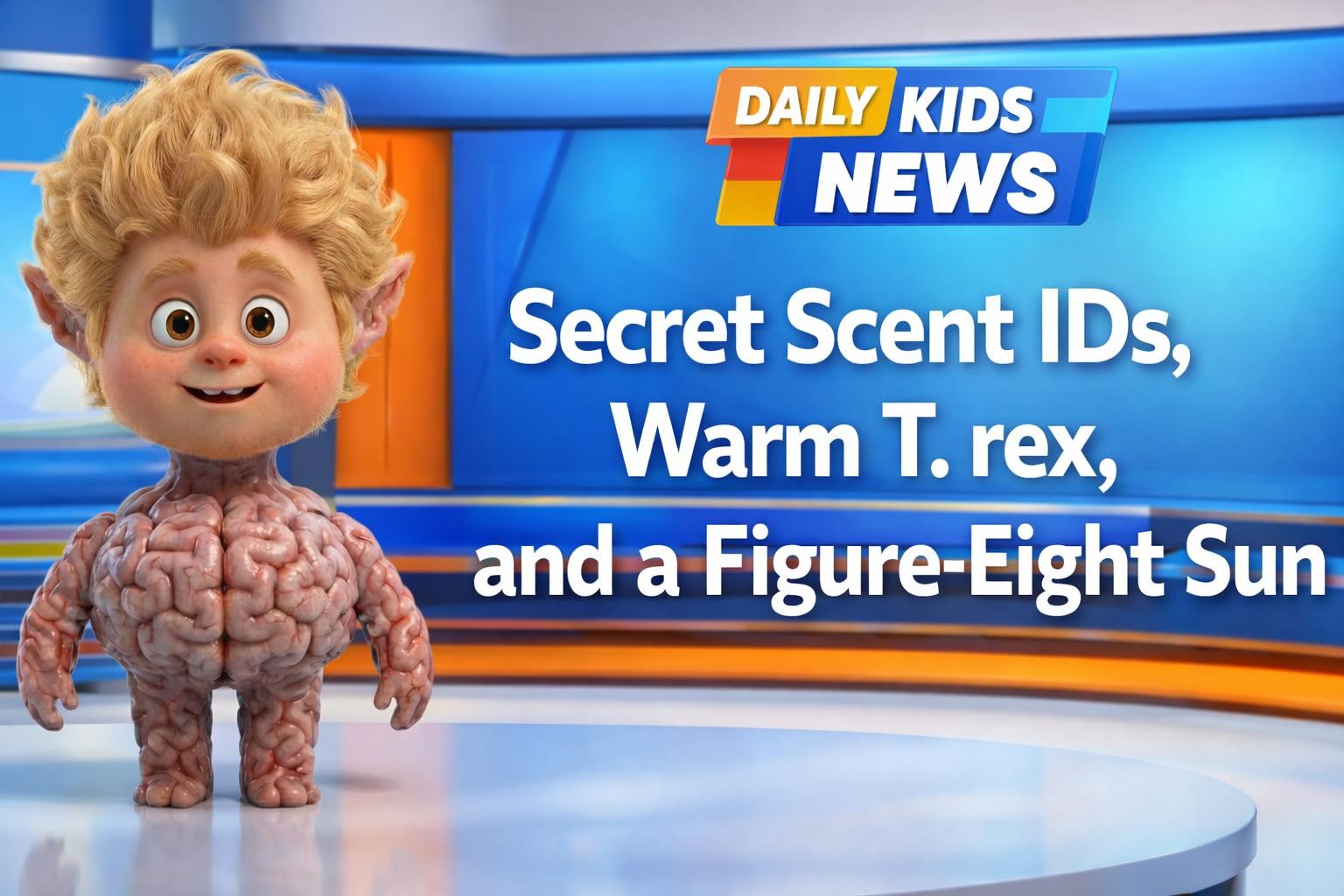 Secret Scent IDs, Warm T. rex, and a Figure-Eight Sun