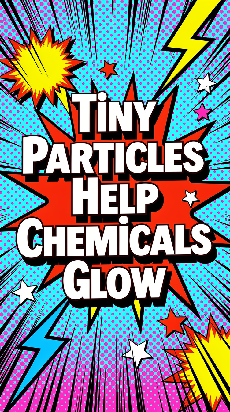 Tiny Particles Make Hidden Chemicals Glow