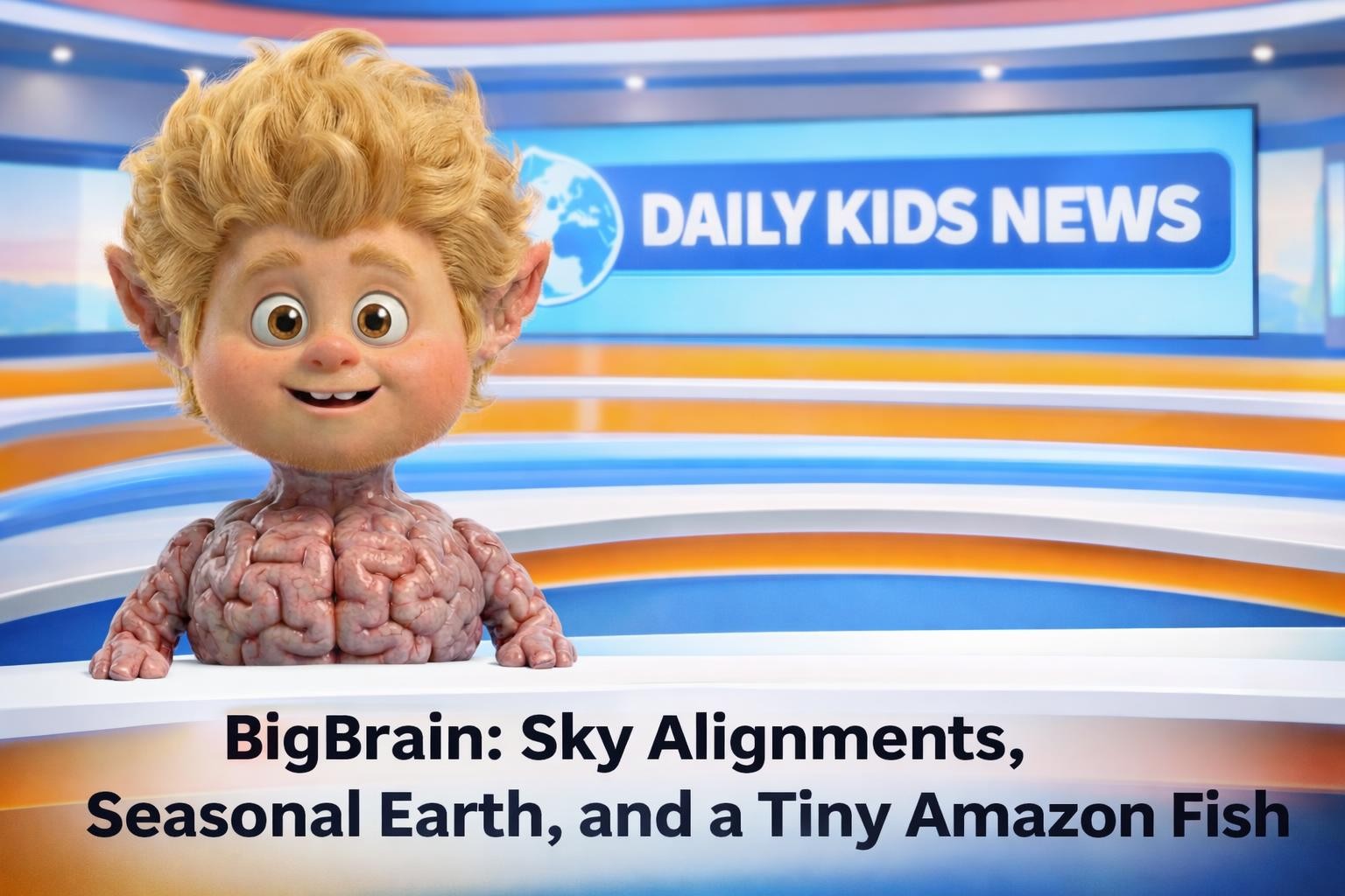 BigBrain: Sky Alignments, Seasonal Earth, and a Tiny Amazon Fish