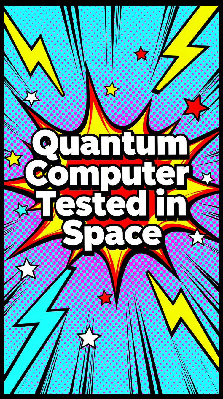 A Quantum Computer Works in Space for the First Time