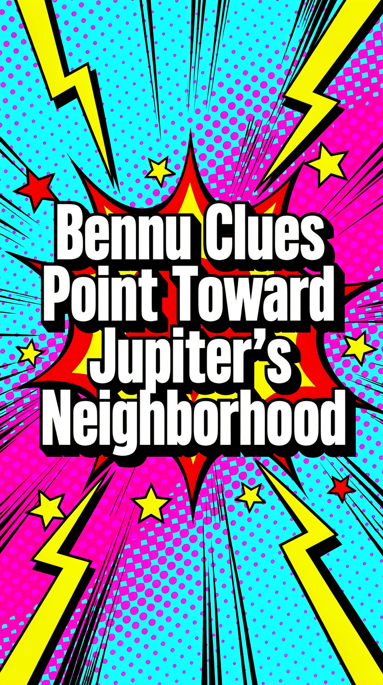 Asteroid Bennu May Have Begun Near Jupiter