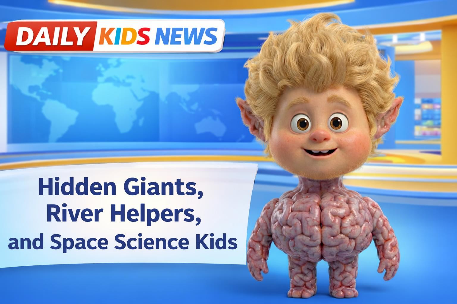 Hidden Giants, River Helpers, and Space Science Kids