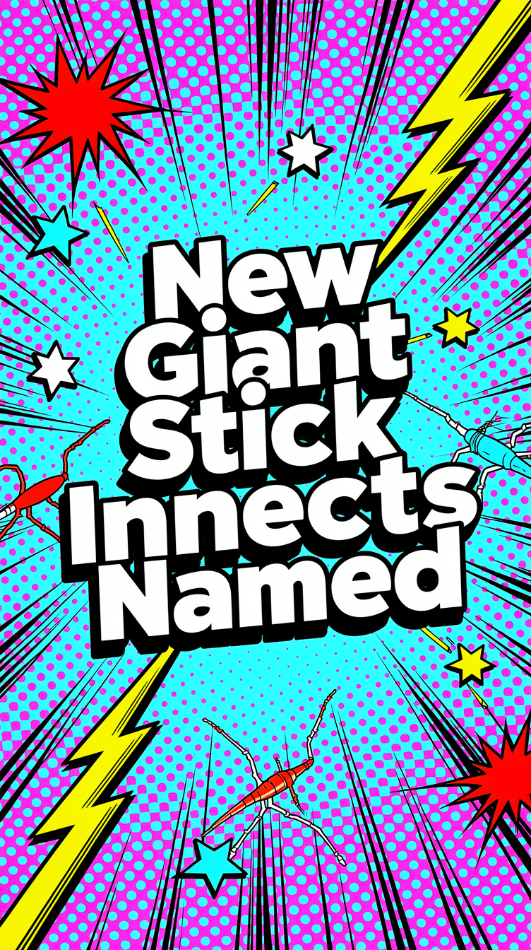 Giant Stick Insects Get New Names
