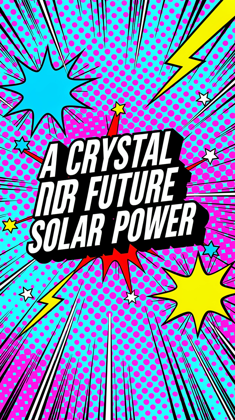 A New Recipe Could Make Better Solar Cells