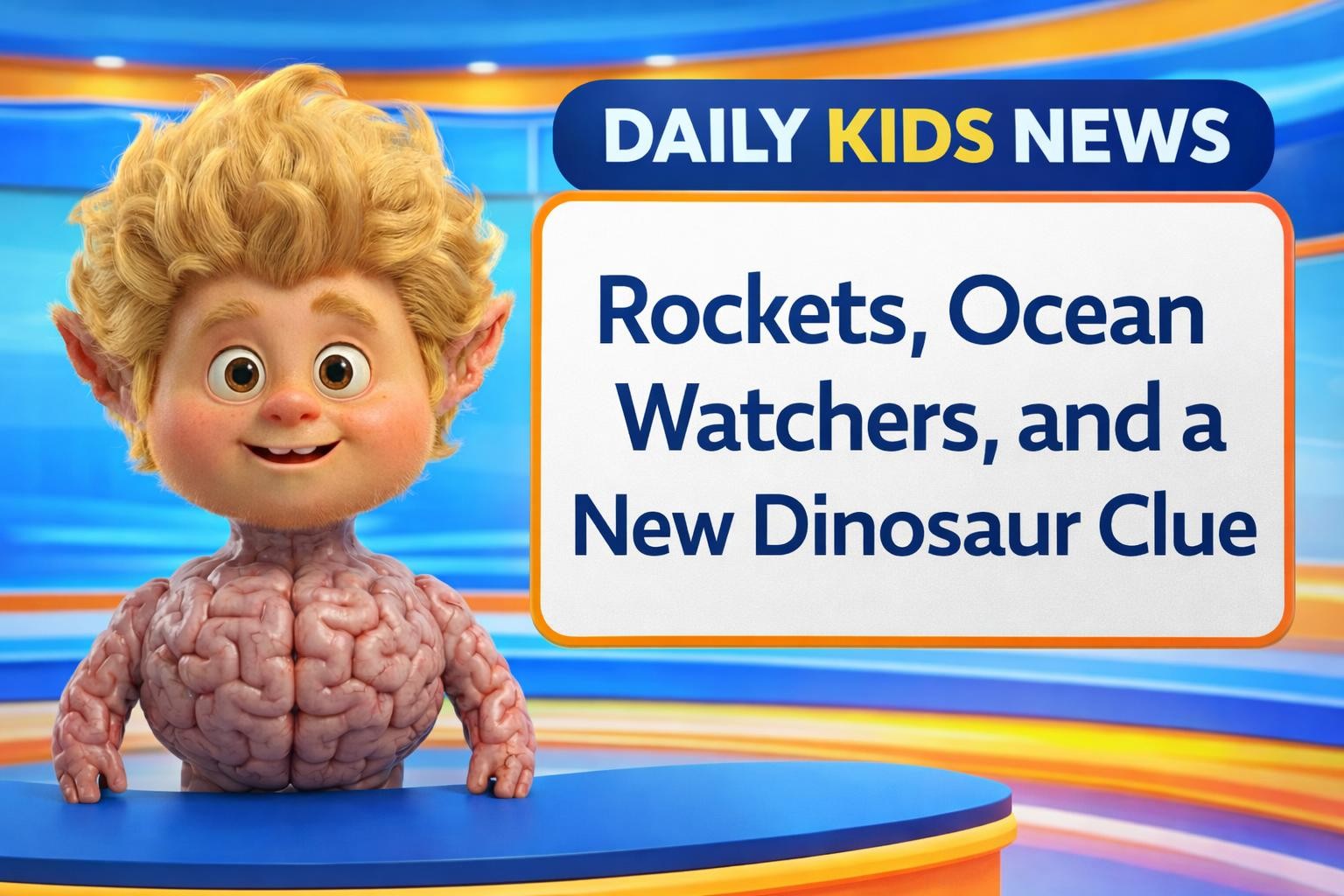 Rockets, Ocean Watchers, and a New Dinosaur Clue