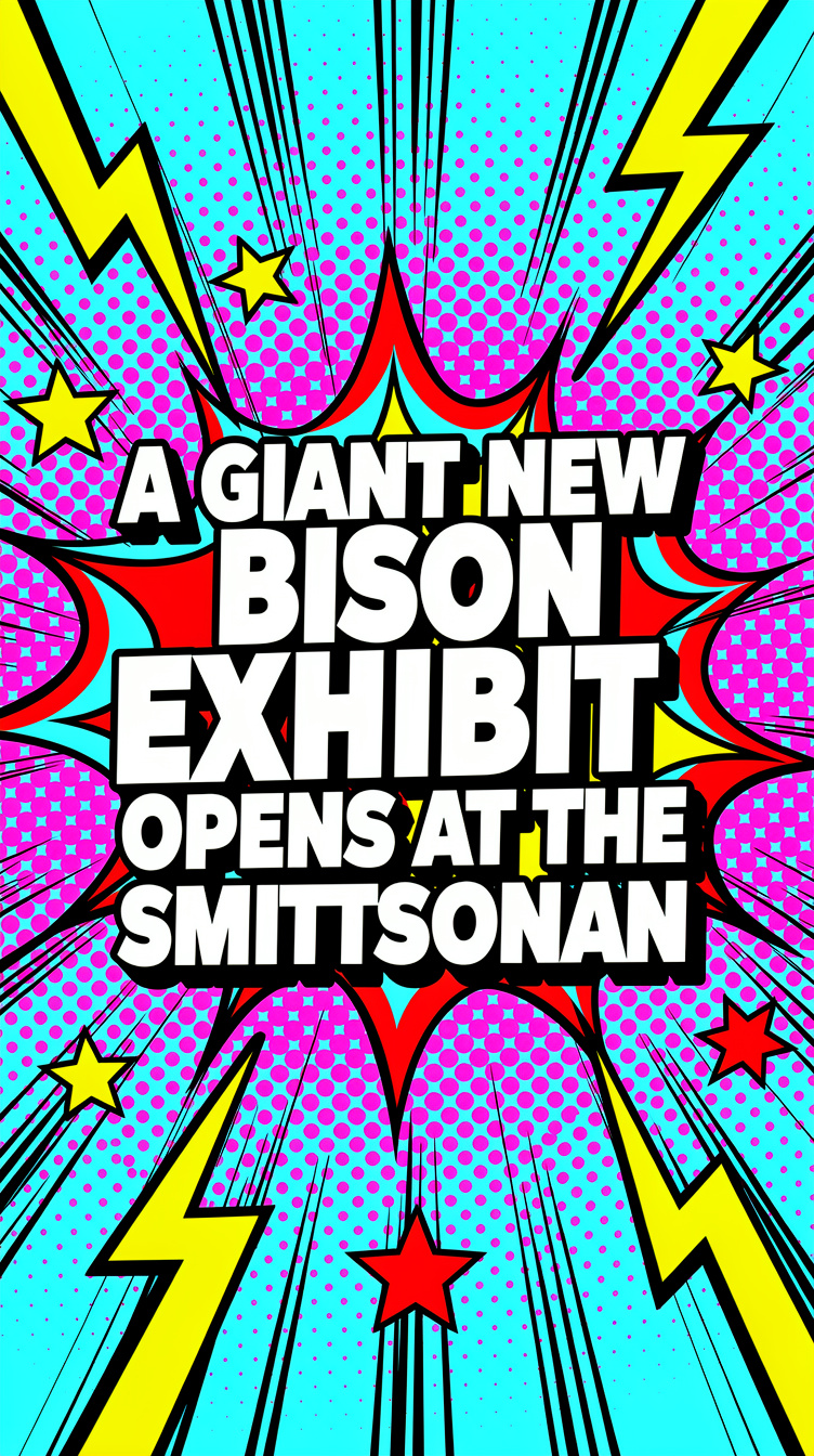 A Giant New Bison Exhibit Opens at the Smithsonian
