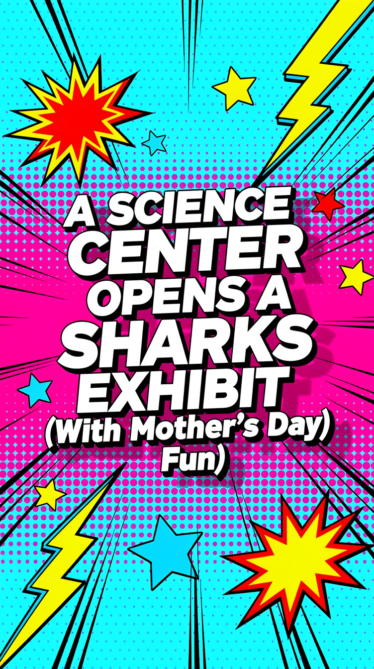A Science Center Opens a Sharks Exhibit (With Mother’s Day Fun)