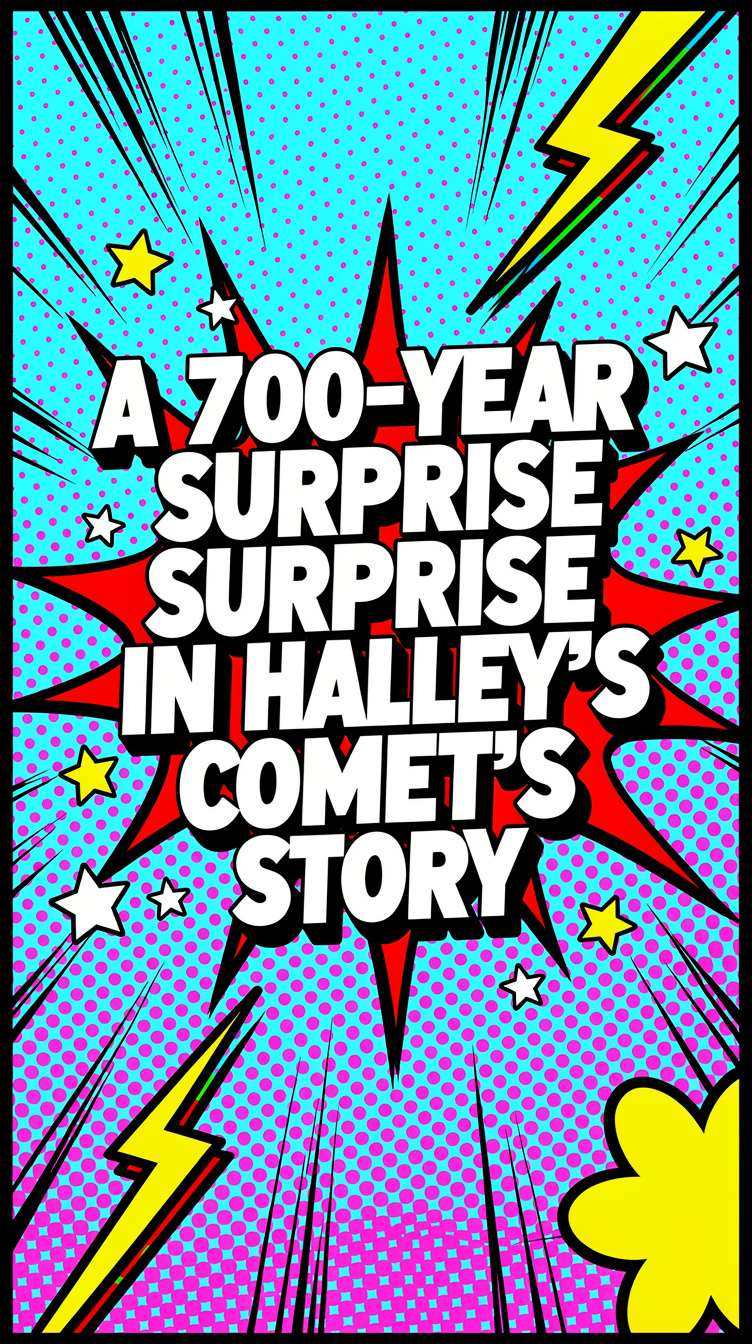 A 700-Year Surprise in Halley’s Comet’s Story