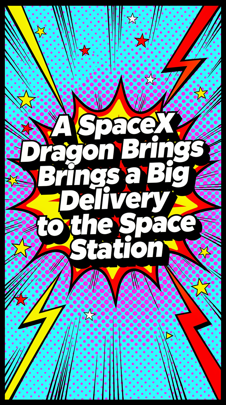 A SpaceX Dragon Brings a Big Delivery to the Space Station