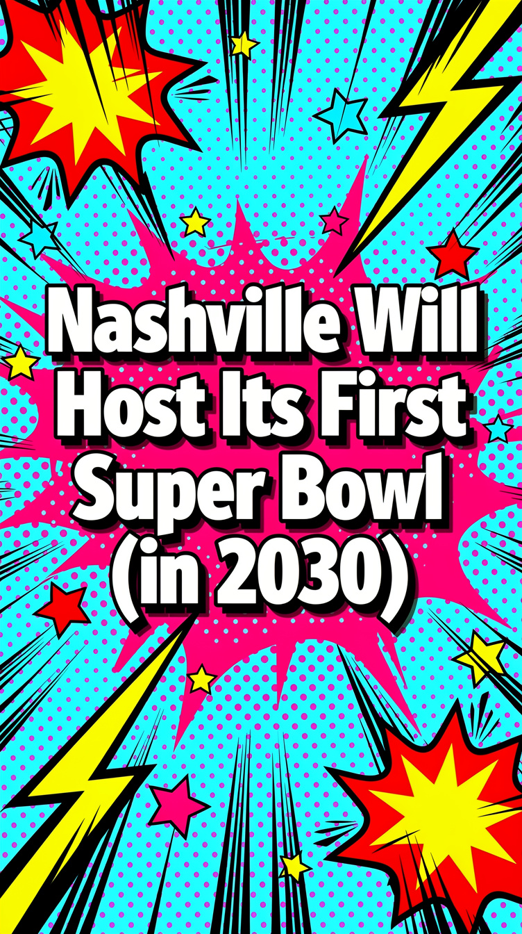 Nashville Will Host Its First Super Bowl (in 2030)