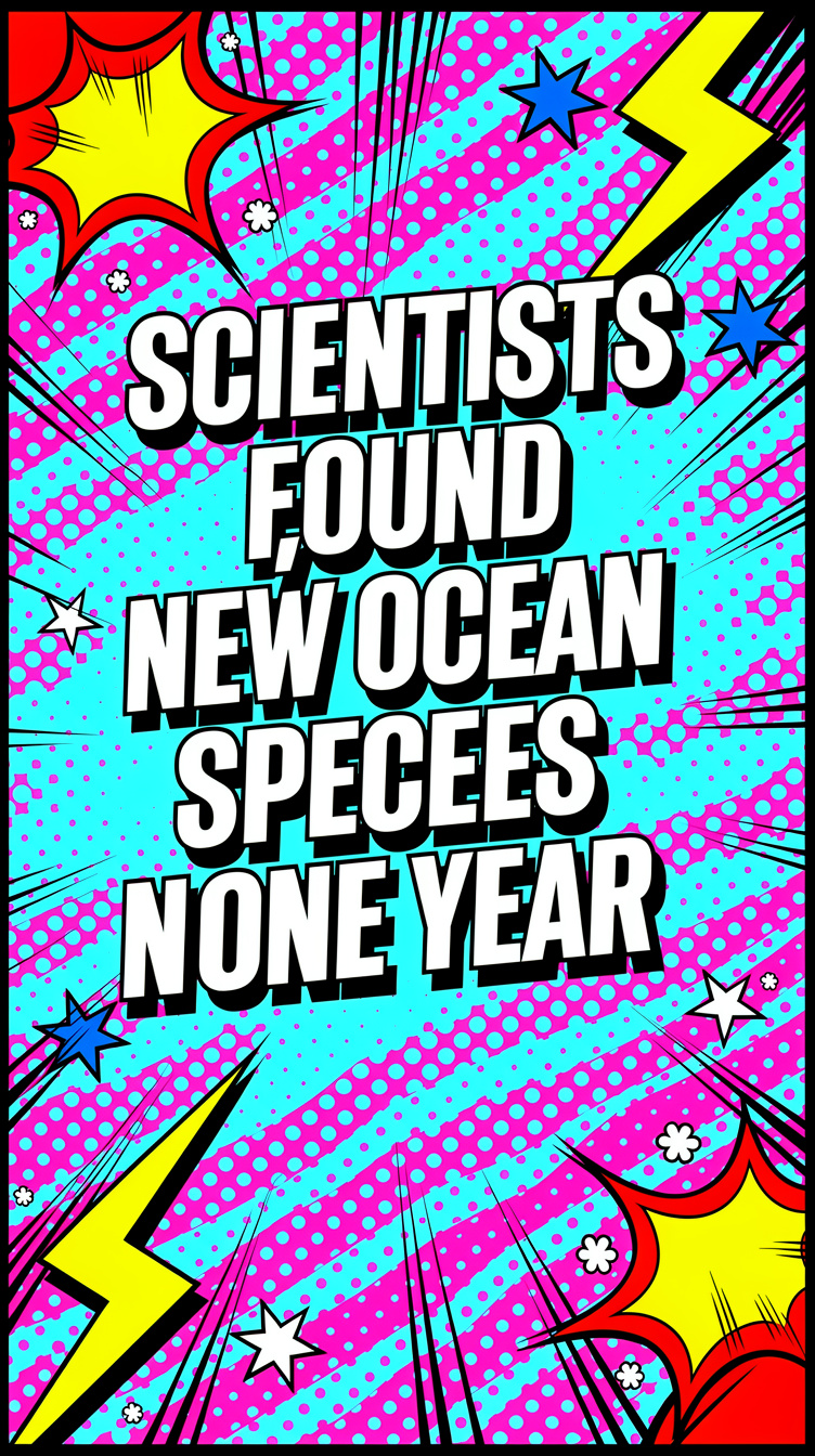 Scientists Found 1,121 New Ocean Species in One Year