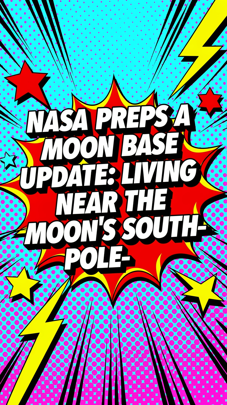 NASA Preps a Moon Base Update: Living Near the Moon’s South Pole