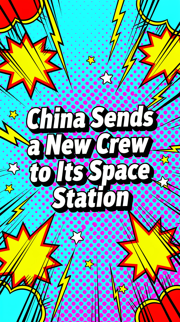China Sends a New Crew to Its Space Station