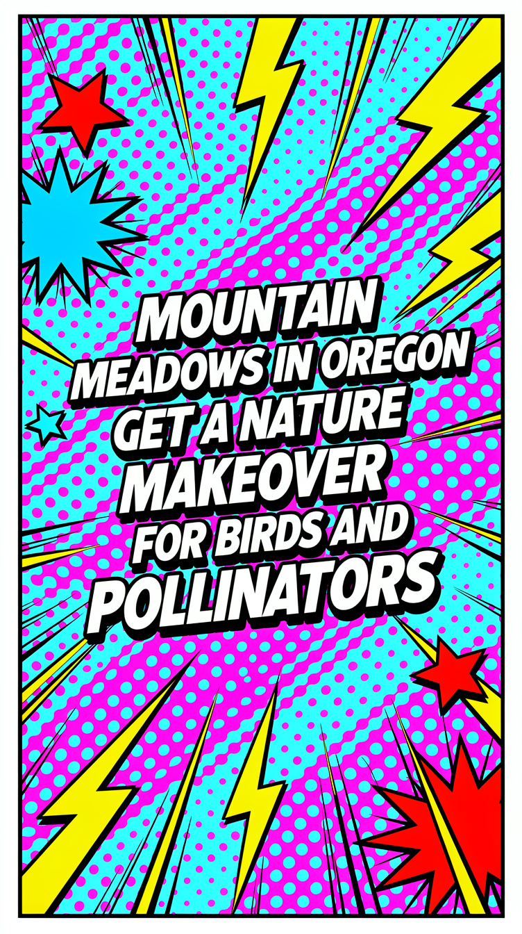 Mountain Meadows in Oregon Get a Nature Makeover for Birds and Pollinators