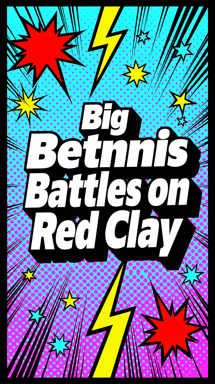Big Tennis Battles on Red Clay