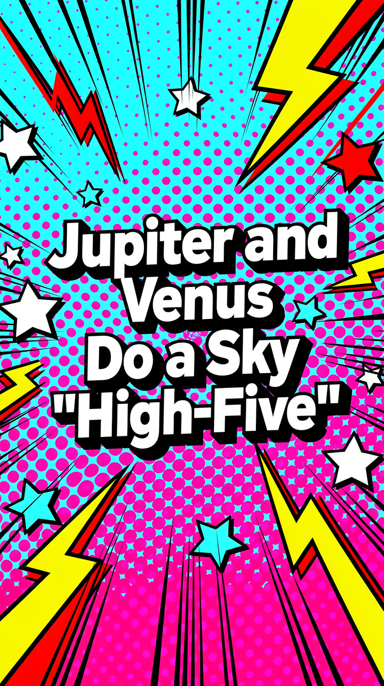 Jupiter and Venus Do a Sky “High-Five”