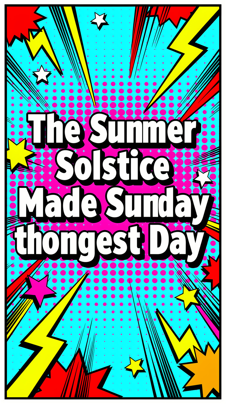 The Summer Solstice Made Sunday the Longest Day