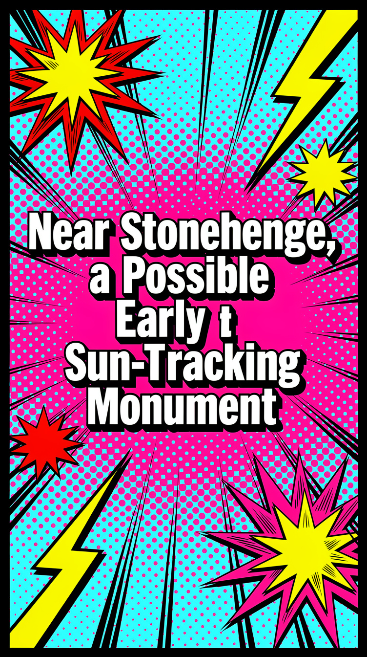 Near Stonehenge, a Possible Early Sun-Tracking Monument