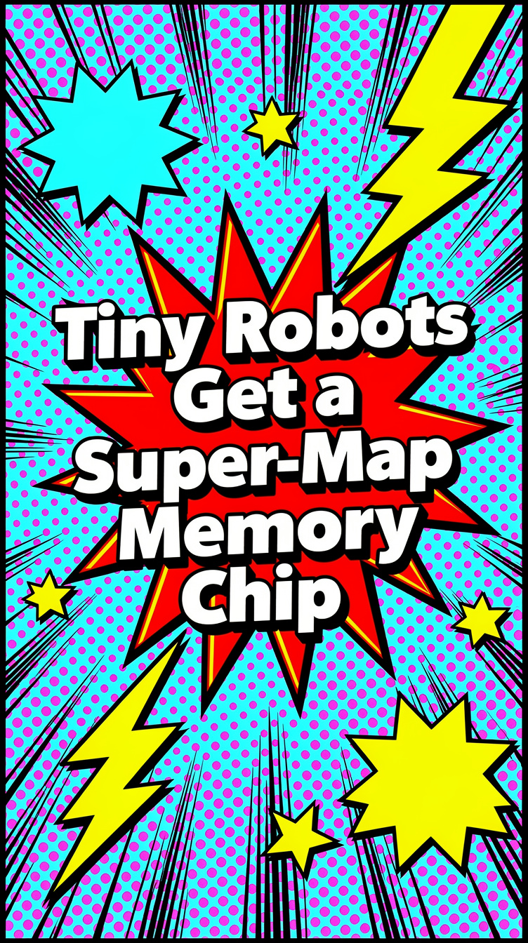 Tiny Robots Get a Super-Map Memory Chip