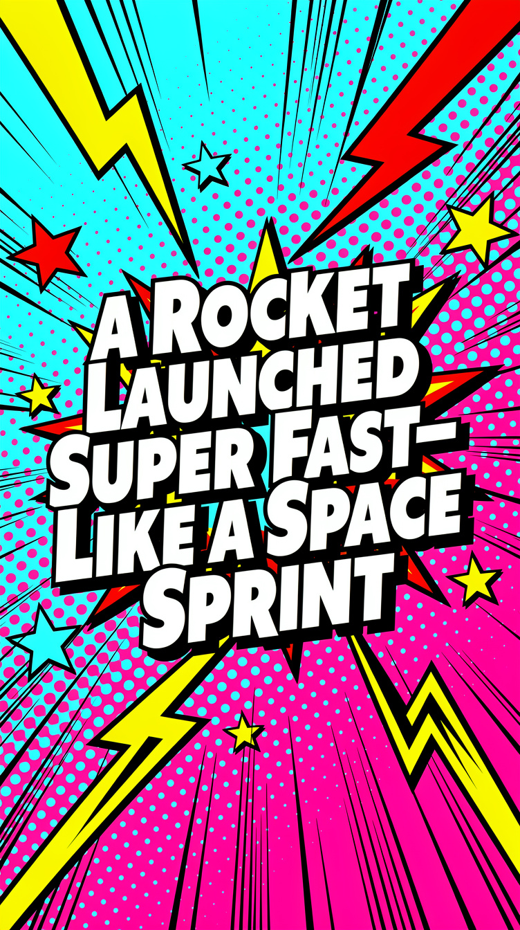 A Rocket Launched Super Fast—Like a Space Sprint