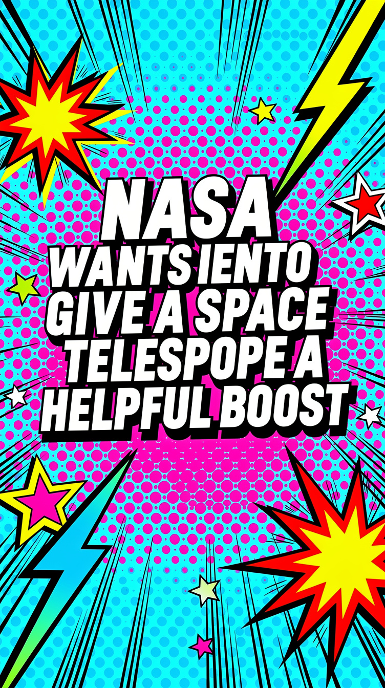 NASA Wants to Give a Space Telescope a Helpful Boost