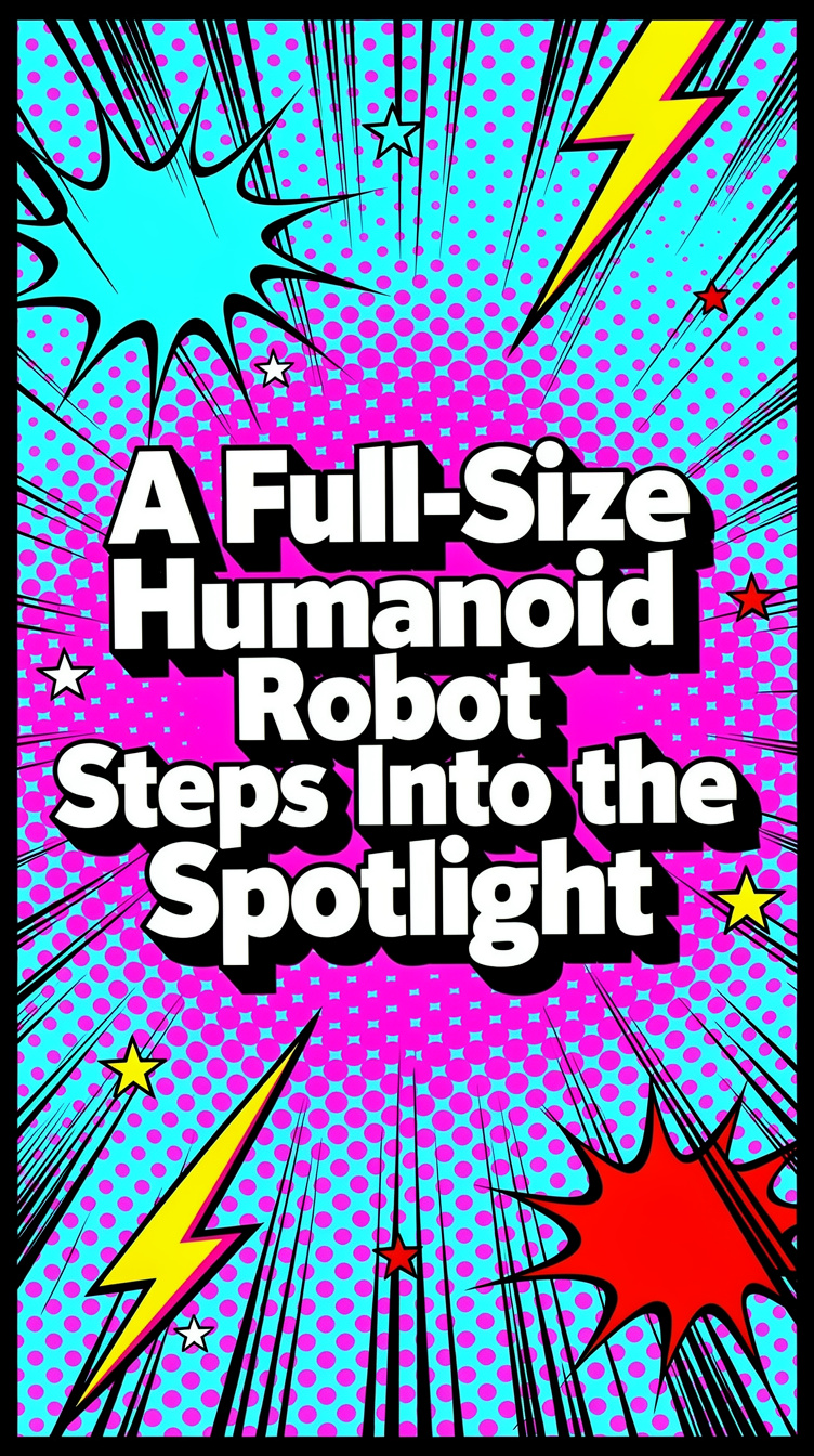 A Full-Size Humanoid Robot Steps Into the Spotlight